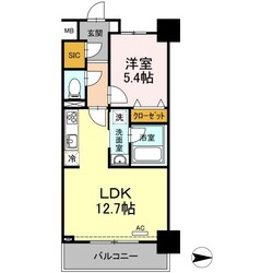 六丁の目駅 徒歩6分 6階の物件間取画像